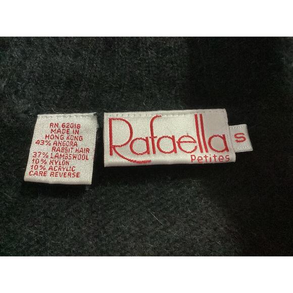 Rafaella Angora Blend Sweater M Shawl Collar Cardigan Aztech Southwestern - Picture 8 of 8